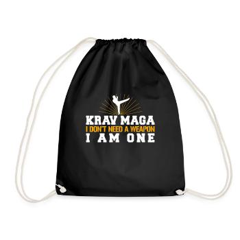 Krav Maga Apparel Israélien Self - Sac de sport léger - noir - Devant