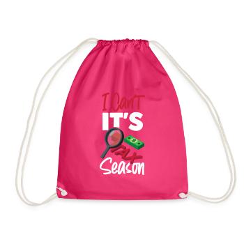 Accountant Bookkeeper Accounting - Drawstring Bag - fuchsia - Front