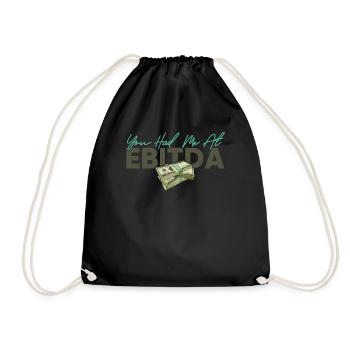 Accountant Bookkeeper Accounting - Drawstring Bag - black - Front