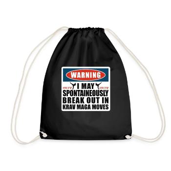 Krav Maga Apparel Israélien Self - Sac de sport léger - noir - Devant
