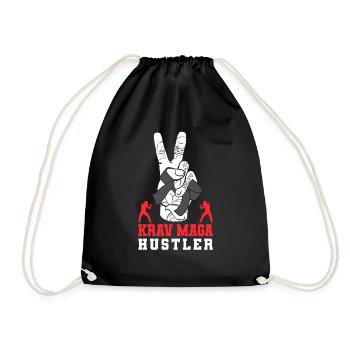Krav Maga Apparel Israeli Self - Turnbeutel - Schwarz - Vorne