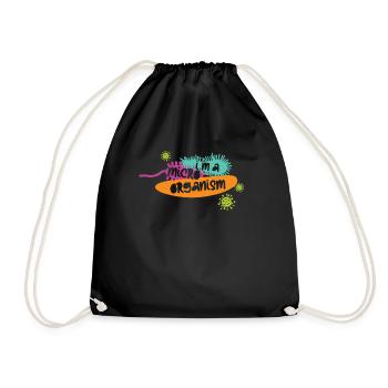 Biology Biologist Molecular biologist - Drawstring Bag - black - Front