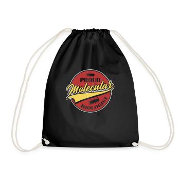 Biologiste de biologie Biologiste moléculaire vintage - Sac de sport léger - noir - Devant