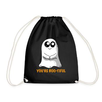Vous êtes Boo-tiful | Fantôme, Halloween, Fête - Sac de sport léger - noir - Devant