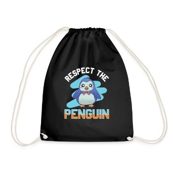 King Penguin Emperor Penguin Penguin Gift - Sac de sport léger - noir - Devant