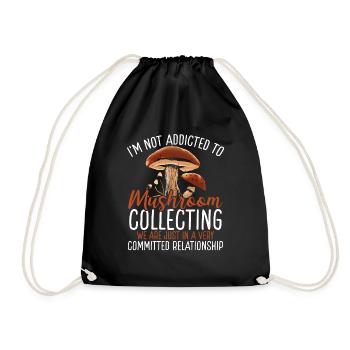 Cueillette de champignons Je ne suis pas accro ShroomMushroom - Sac de sport léger - noir - Devant