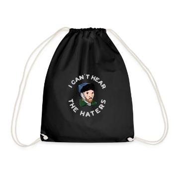 Van Gogh Art Lovers - Drawstring Bag - black - Front