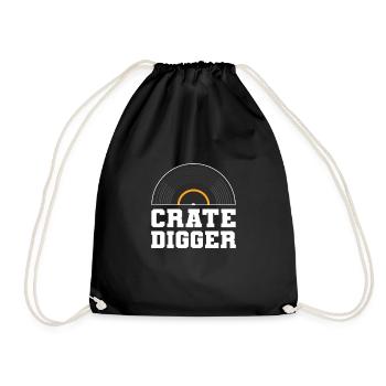Cage Digger. Lp-collecteur et - Sac de sport léger - noir - Devant