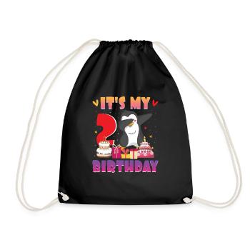 King Penguin Emperor Penguin Penguin Gift - Sac de sport léger - noir - Devant