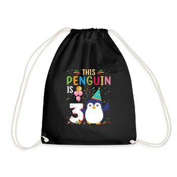 King Penguin Emperor Penguin Penguin Gift - Sac de sport léger - noir - Devant