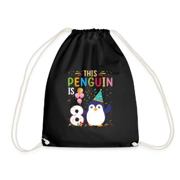 King Penguin Emperor Penguin Penguin Gift - Sac de sport léger - noir - Devant