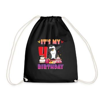 King Penguin Emperor Penguin Penguin Gift - Sac de sport léger - noir - Devant