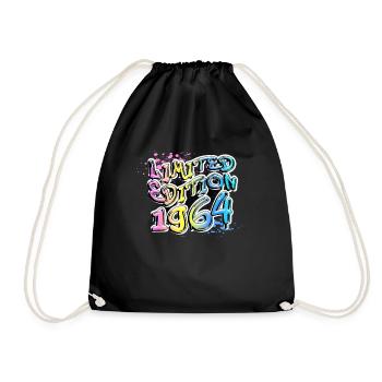 Limited Edition 1964 Graffiti - Drawstring Bag - black - Front