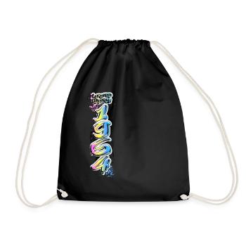 Limited Edition 1964 Graffiti - Drawstring Bag - black - Front