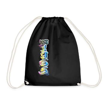 Édition limitée 1965 Graffiti - Sac de sport léger - noir - Devant