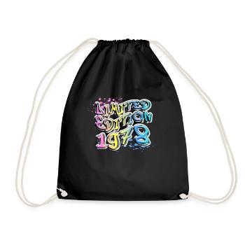 Édition limitée 1978 Graffiti - Sac de sport léger - noir - Devant