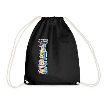 Édition limitée 1968 Graffiti - Sac de sport léger - noir - Devant