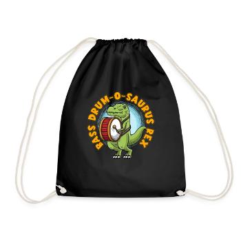 Bass Drum-o-saurus Rex Instrument de batteur - Sac de sport léger - noir - Devant