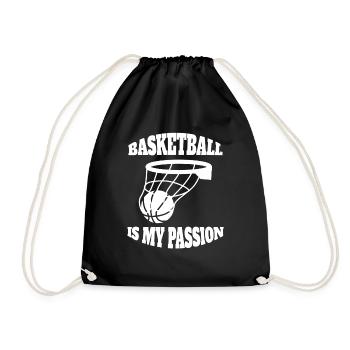 Basketball Basketball Club Basketball Lovers - Drawstring Bag - black - Front