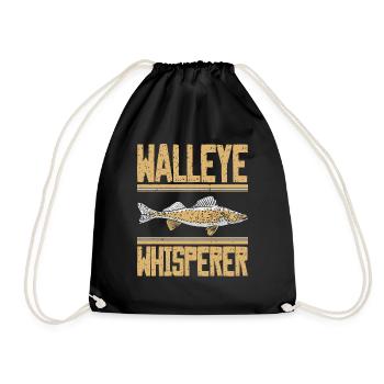 Pikeperch Whisperer - Sac de sport léger - noir - Devant