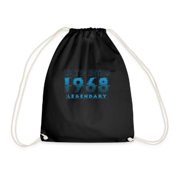 Édition limitée 1968 Graffiti - Sac de sport léger - noir - Devant