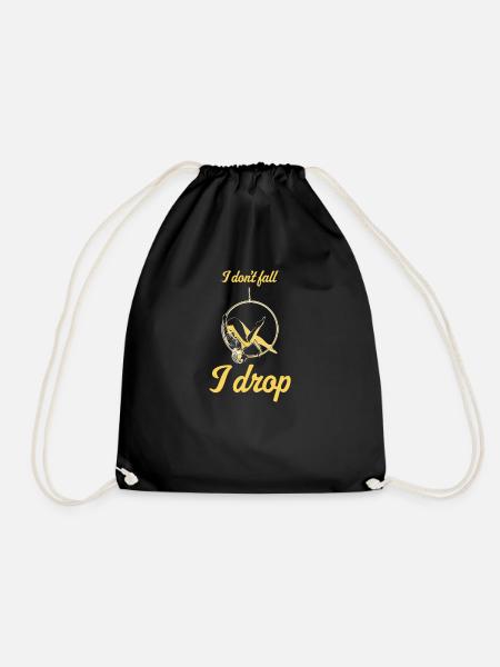 Soies aériennes I acrobaties danseur yoga design pour - Sac de sport léger - noir