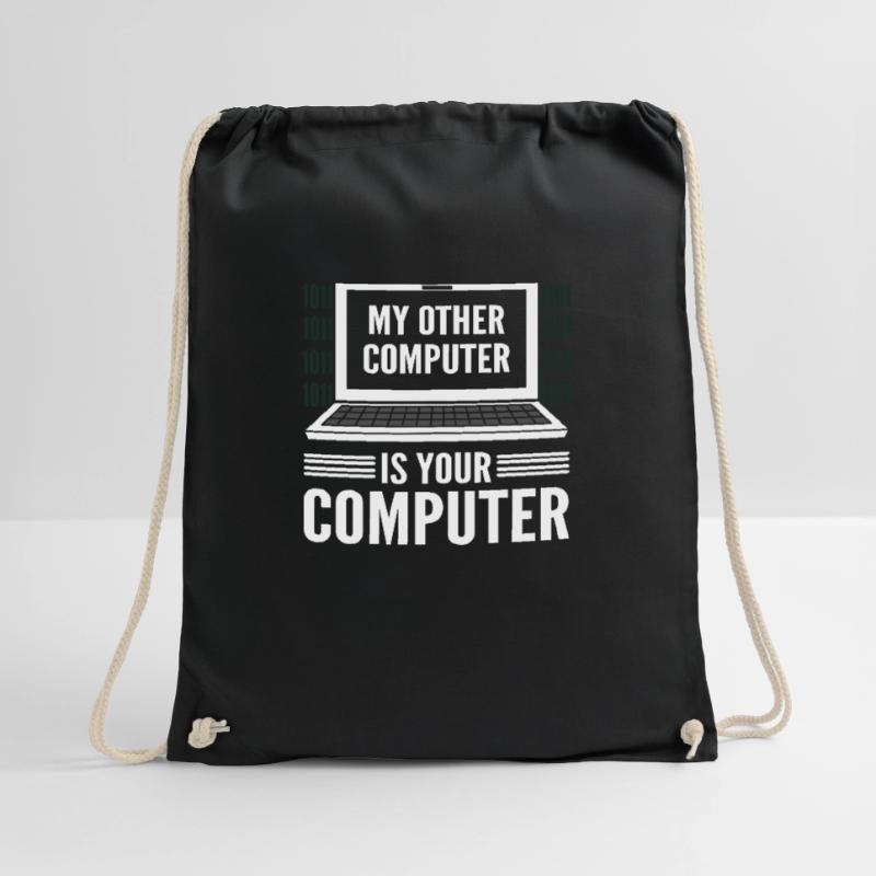 Mein Anderer Computer Ist Ihr Computer. White Hat Turnbeutel