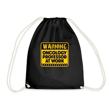 Professeur d’oncologie au travail - Sac de sport léger - noir - Devant