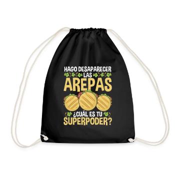 Arepa Lover Traditional Food Venezuelan Hispanic - Turnbeutel - Schwarz - Vorne
