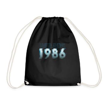 Édition limitée 1986 Graffiti - Sac de sport léger - noir - Devant