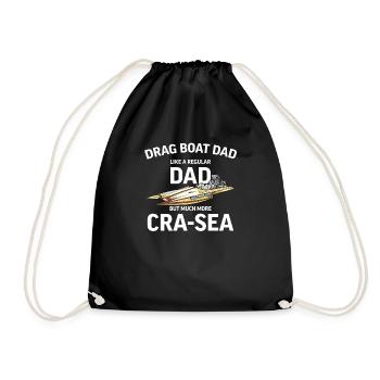 Drag Boat Racing I Drag Boat Driver Speedboat - Turnbeutel - Schwarz - Vorne