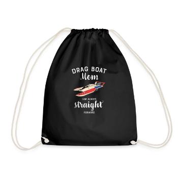 Drag Boat Racing I Drag Boat Driver Speedboat - Turnbeutel - Schwarz - Vorne