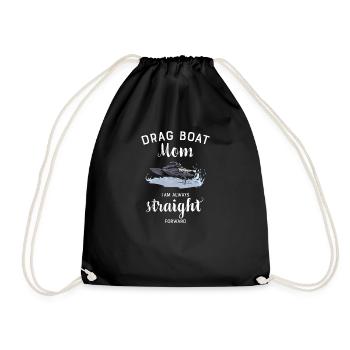 Drag Boat Racing I Drag Boat Driver Speedboat - Turnbeutel - Schwarz - Vorne