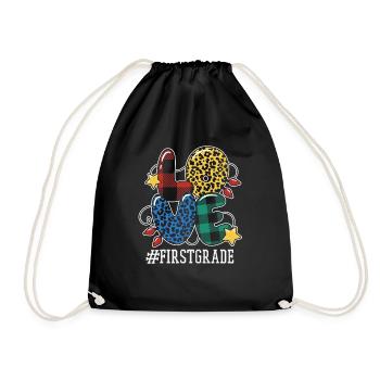 Un enseignant de première année Un élève aime Noël - Sac de sport léger - noir - Devant