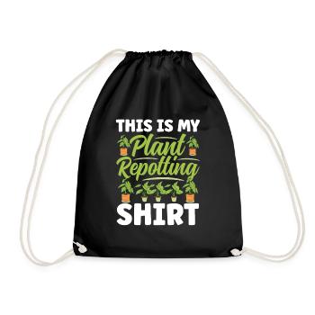 Amoureux des plantes Jardinage Jardiniers - Sac de sport léger - noir - Devant