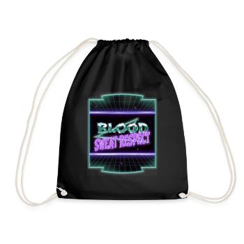 Geek Sport Birthday Present Snowboard Basketball - Drawstring Bag - black - Front