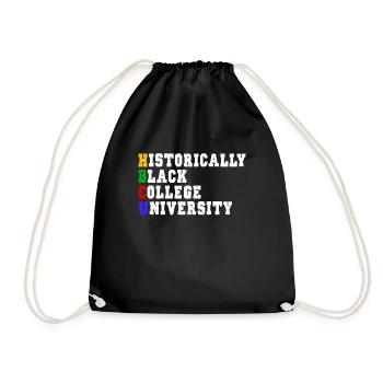 Hbcu Clothing Historic Black College - Drawstring Bag - black - Front