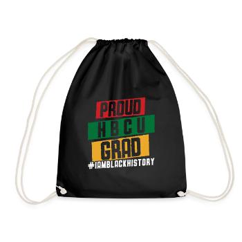 Hbcu Clothing Historic Black College - Drawstring Bag - black - Front