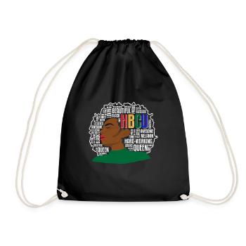 Hbcu Clothing Historic Black College - Drawstring Bag - black - Front