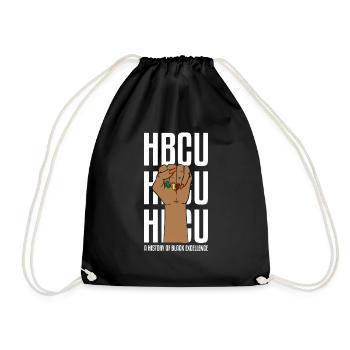 Hbcu Clothing Historic Black College - Drawstring Bag - black - Front