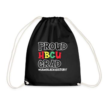Hbcu Clothing Historic Black College - Drawstring Bag - black - Front