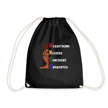 Hbcu Clothing Historic Black College - Drawstring Bag - black - Front