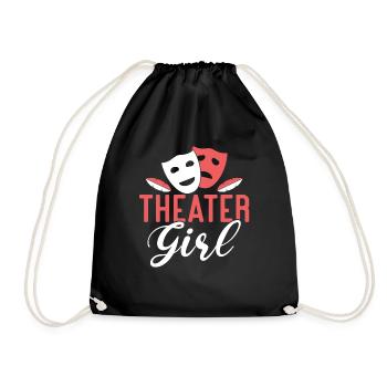 Actrice Drame Broadway Musical Theater - Sac de sport léger - noir - Devant