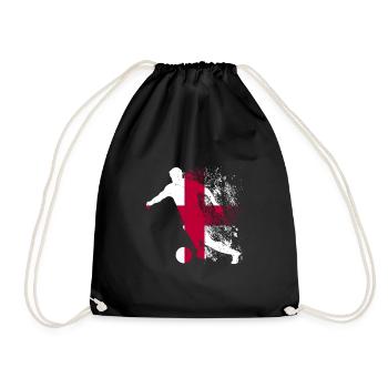 National team England Football World Cup - Drawstring Bag - black - Front
