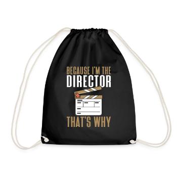 Actrice, Drame, Broadway, Comédie musicale - Sac de sport léger - noir - Devant