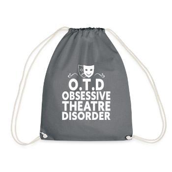 Actrice, Drame, Broadway, Comédie musicale - Sac de sport léger - gris - Devant