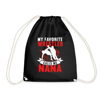 Lutte Lutte Cadeau de lutteur lutteur - Sac de sport léger - noir - Devant