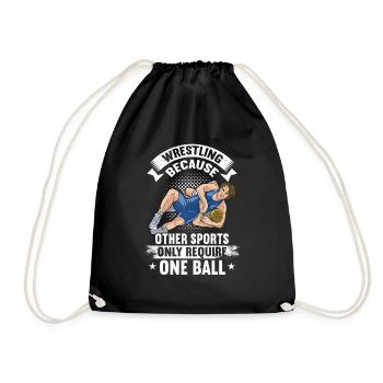 Lutte Lutte Lutteur Lutteur Cadeau de lutteur - Sac de sport léger - noir - Devant