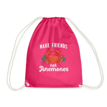 Crabe Scorpion Homard Crevettes Crabes - Sac de sport léger - fuchsia - Devant