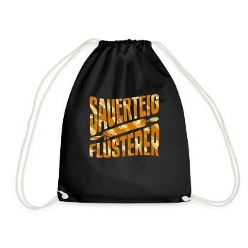 Sourdough Whisperer Baker Master Baker Baking - Sac de sport léger - noir - Devant